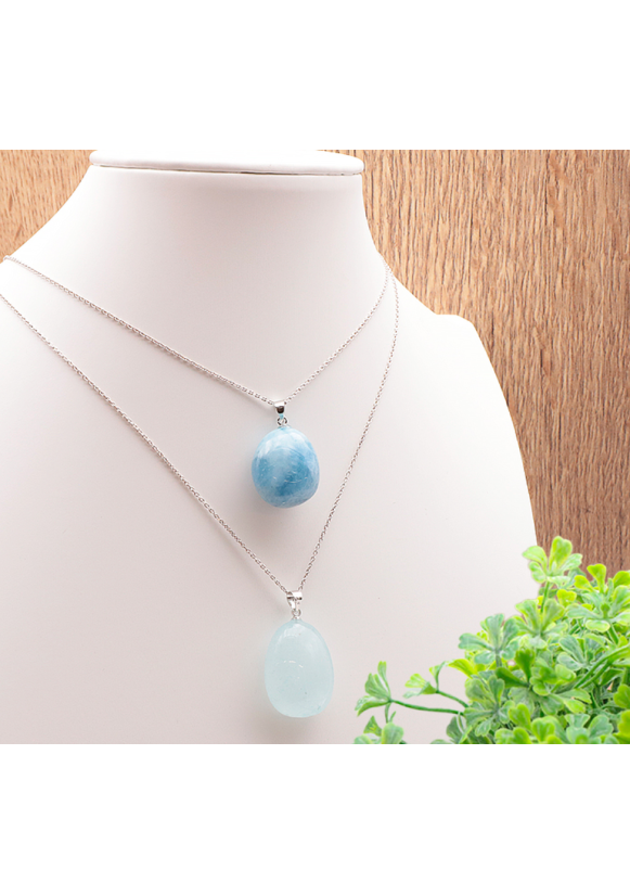 BERYL (aigue marine) PENDENTIF