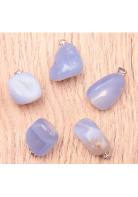 CALCEDOINE BLEUE PENDENTIF