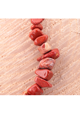 JASPE ROUGE COLLIER BAROQUE