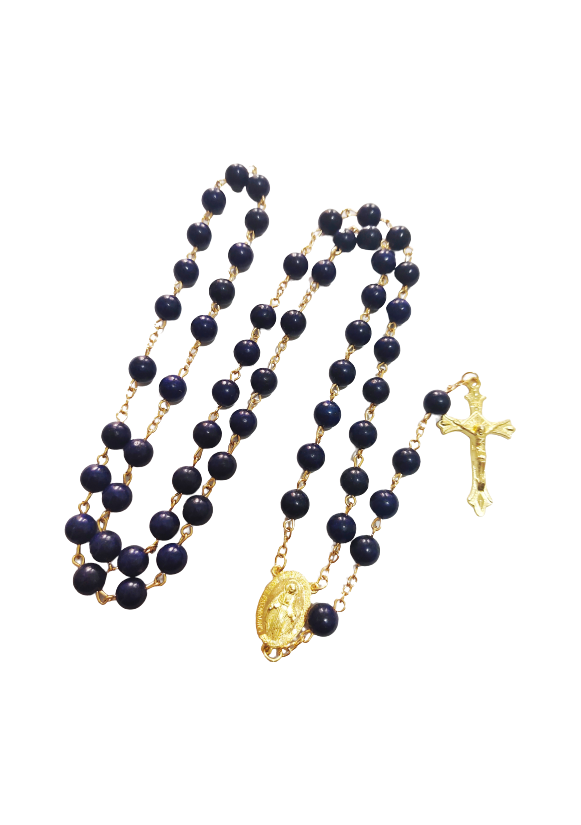 Chapelet lapis-lazuli