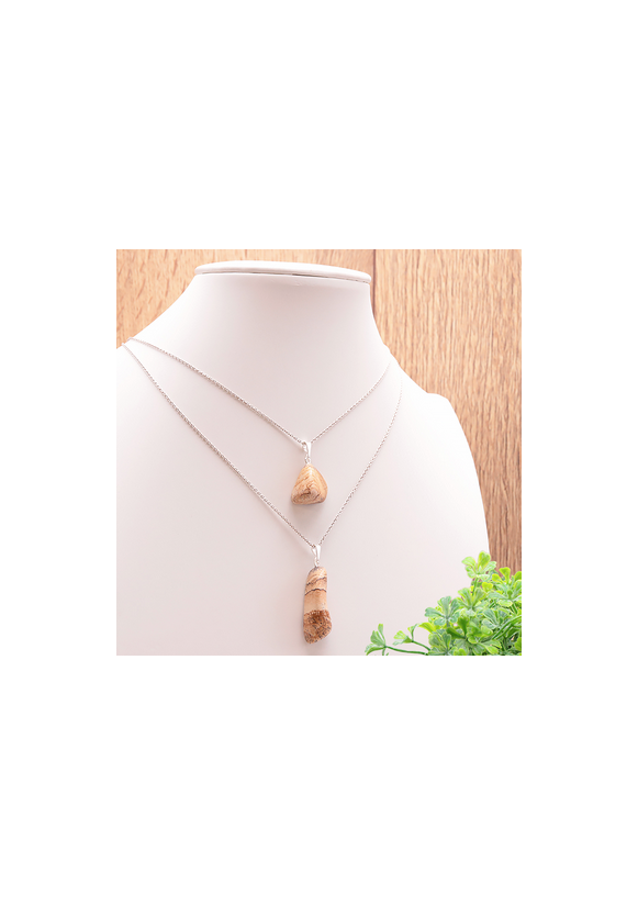 JASPE PAYSAGE PENDENTIF