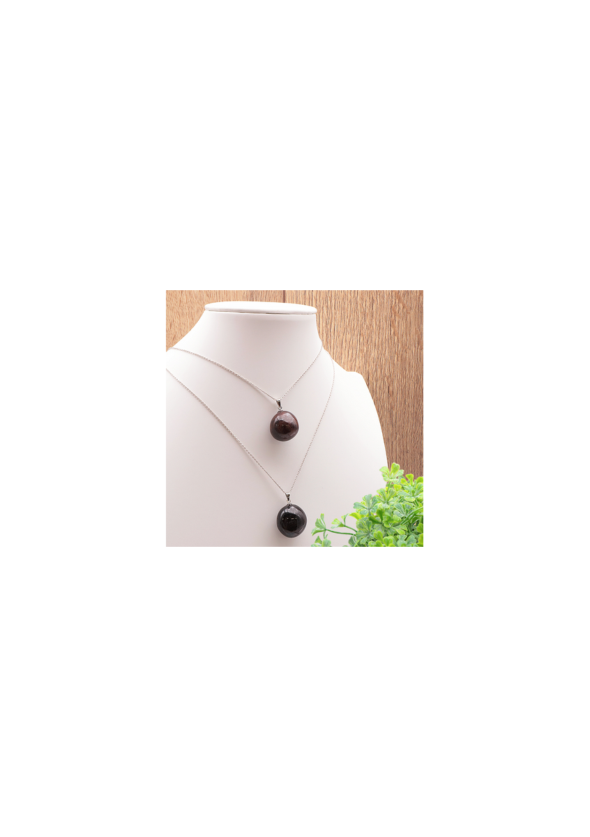 GRENAT ROUGE PENDENTIF