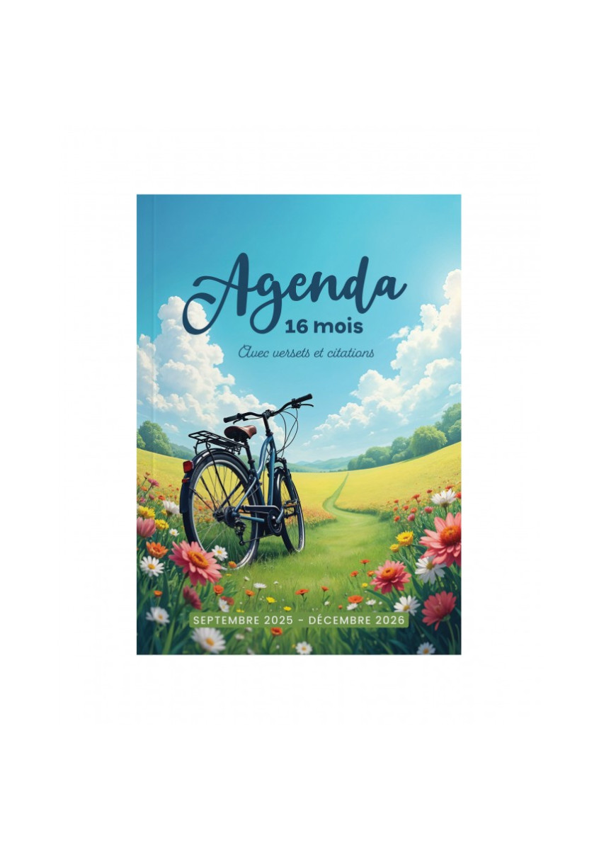 AGENDA 16 MOIS SEPT 25 - DEC 26