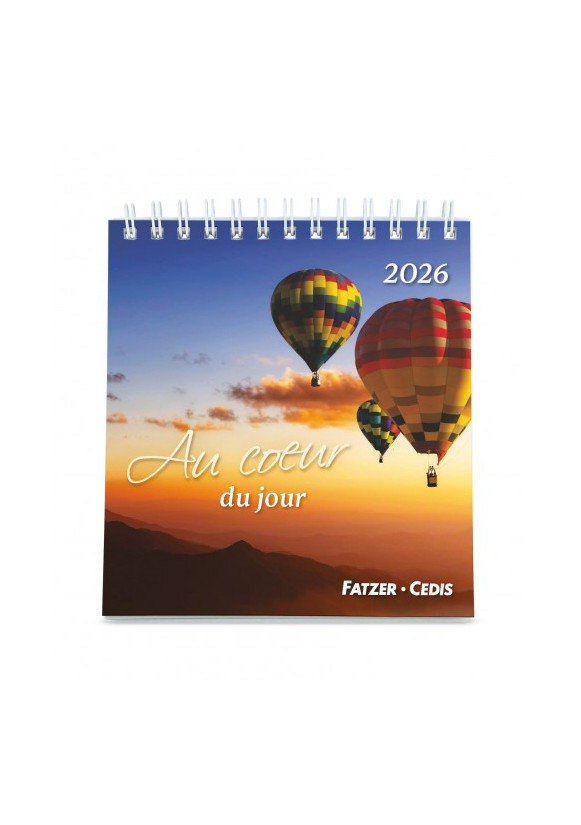 CALENDRIER 2026 Au coeur du jour