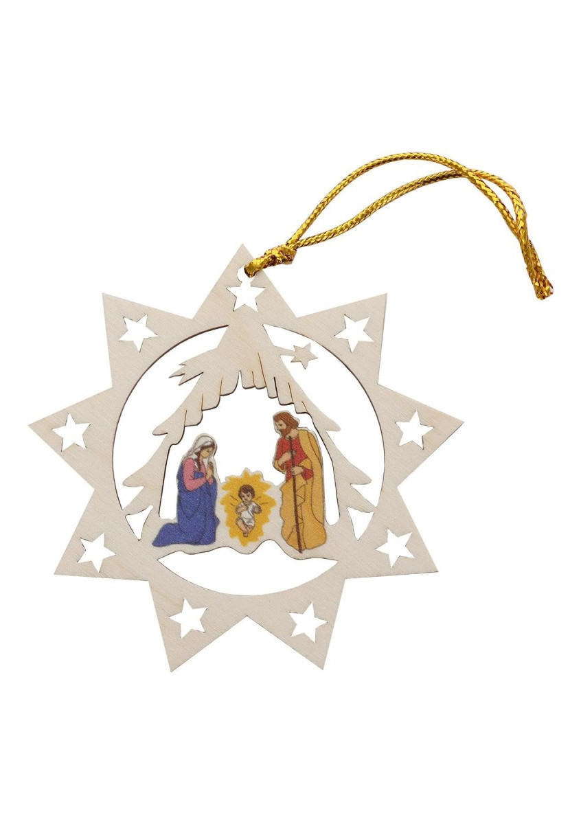 NATIVITÉ A SUSPENDRE DANS LE SAPIN
