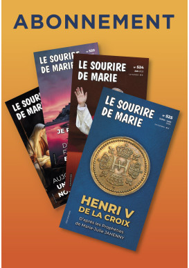 Abonnement au SOURIRE DE MARIE 1 an Dom-Tom/ Etranger