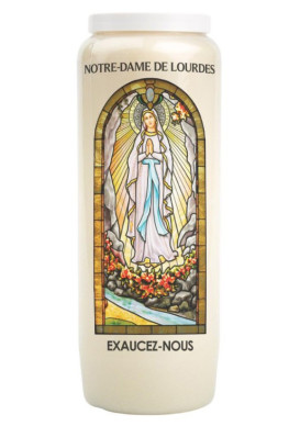 VEILLEUSE NEUVAINE ND DE LOURDES