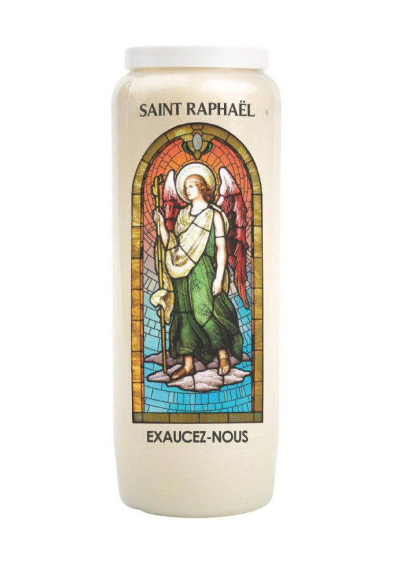 VEILLEUSE DE NEUVAINE Saint Raphael Archange