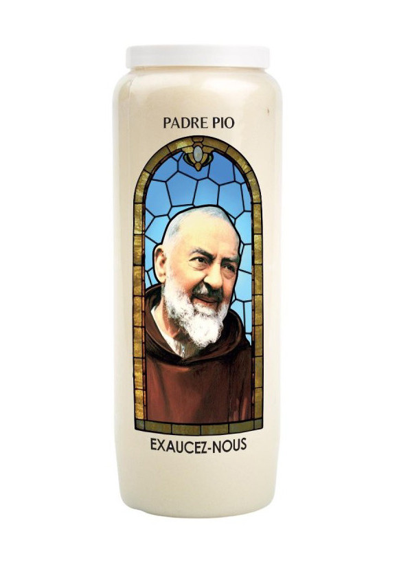 VEILLEUSE DE NEUVAINE Padre Pio