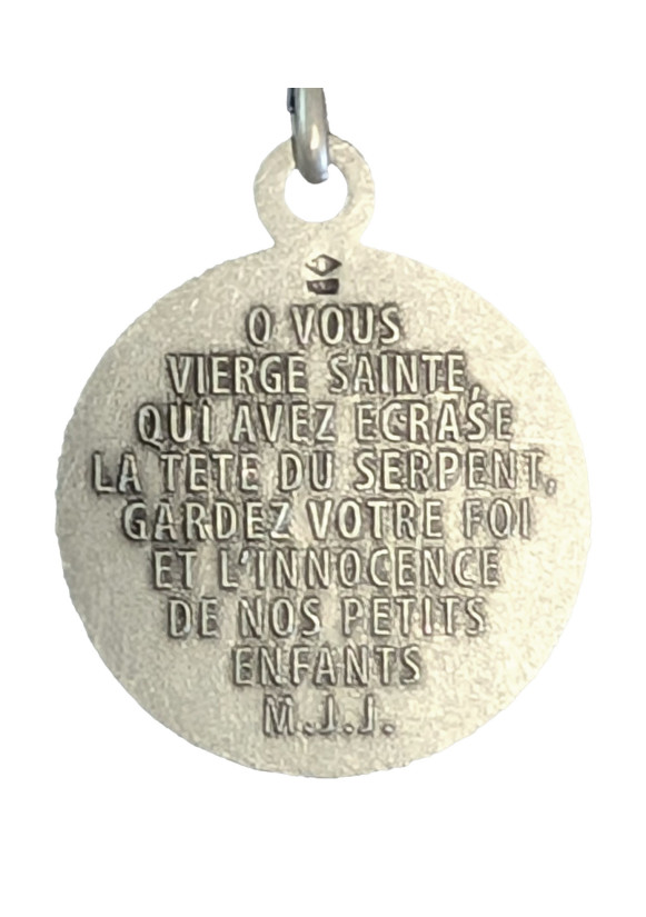 MEDAILLE de M-J Jahenny en argent véritable