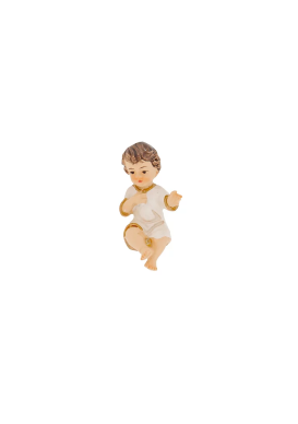 Enfant Jésus pour crèche en résine, peint a la main