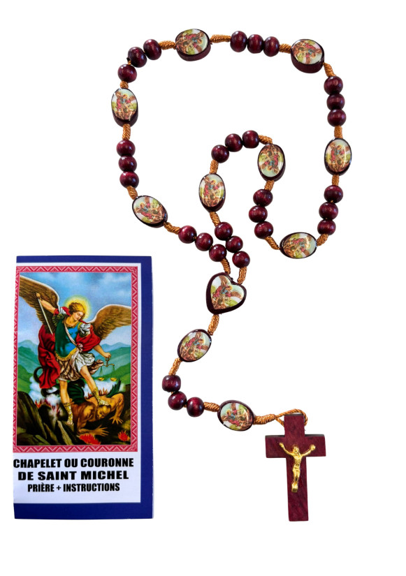 Chapelet St Michel grains bois