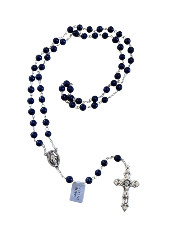 Chapelet lapis-lazuli