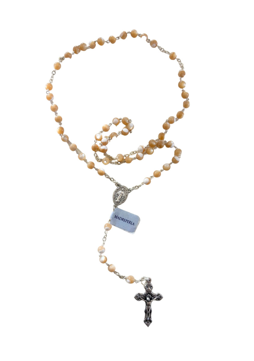 CHAPELET NACRE CAPPUCCINO