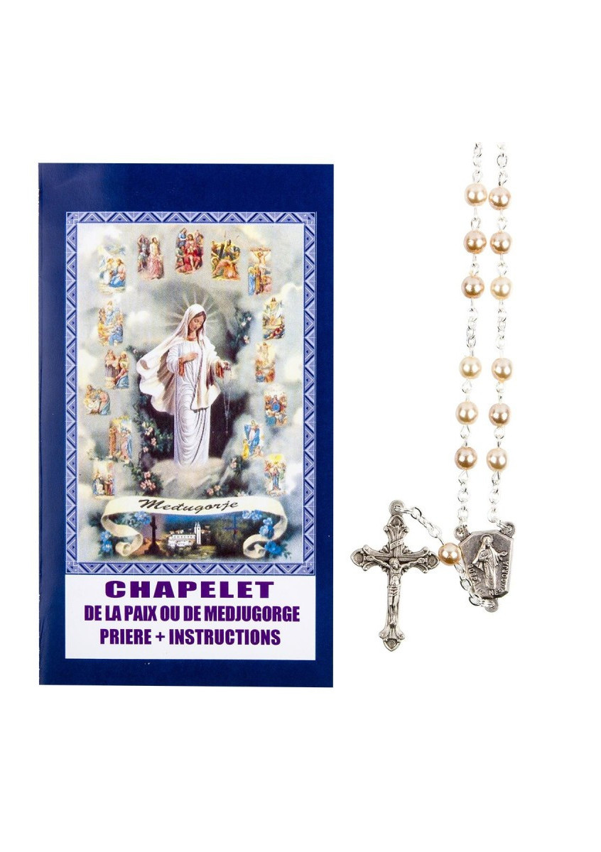 CHAPELET DE LA PAIX OU DE MEDJUGORJE