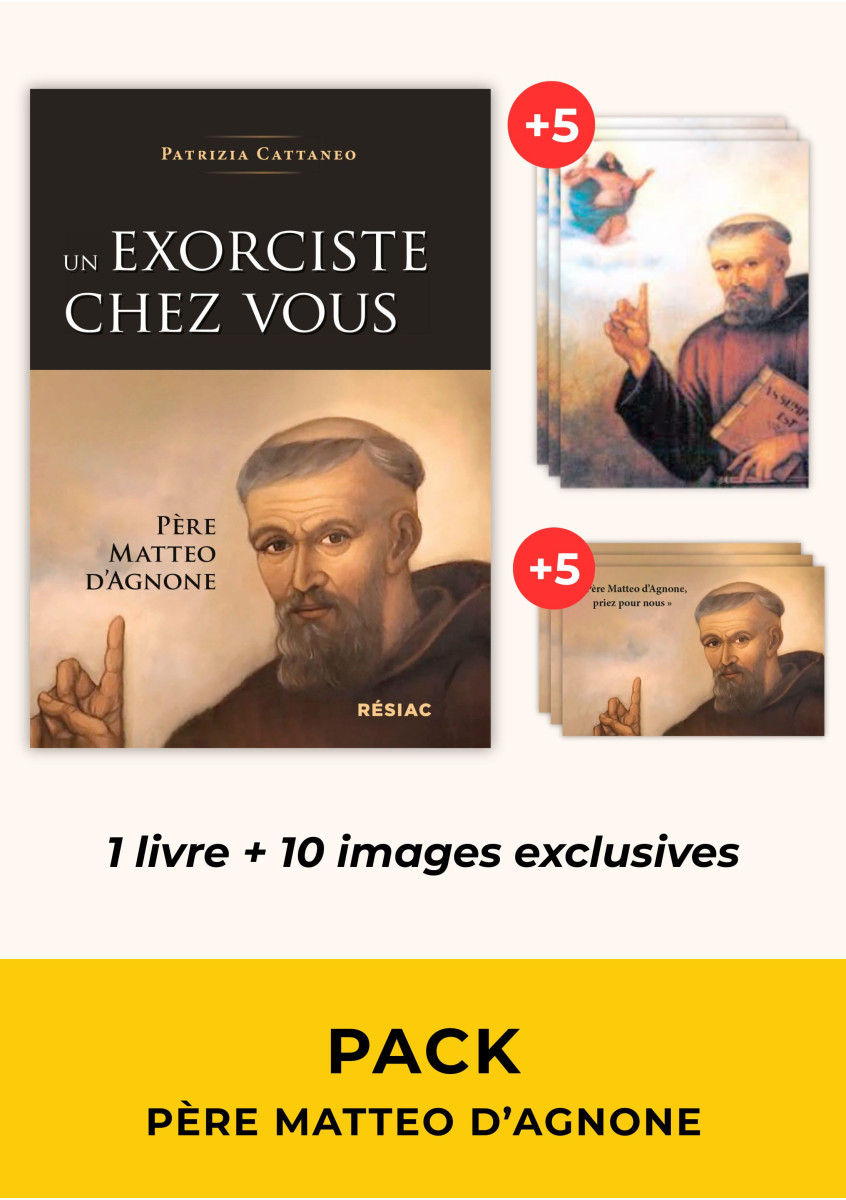 Pack Père Matteo D'Agnone + cartes prières