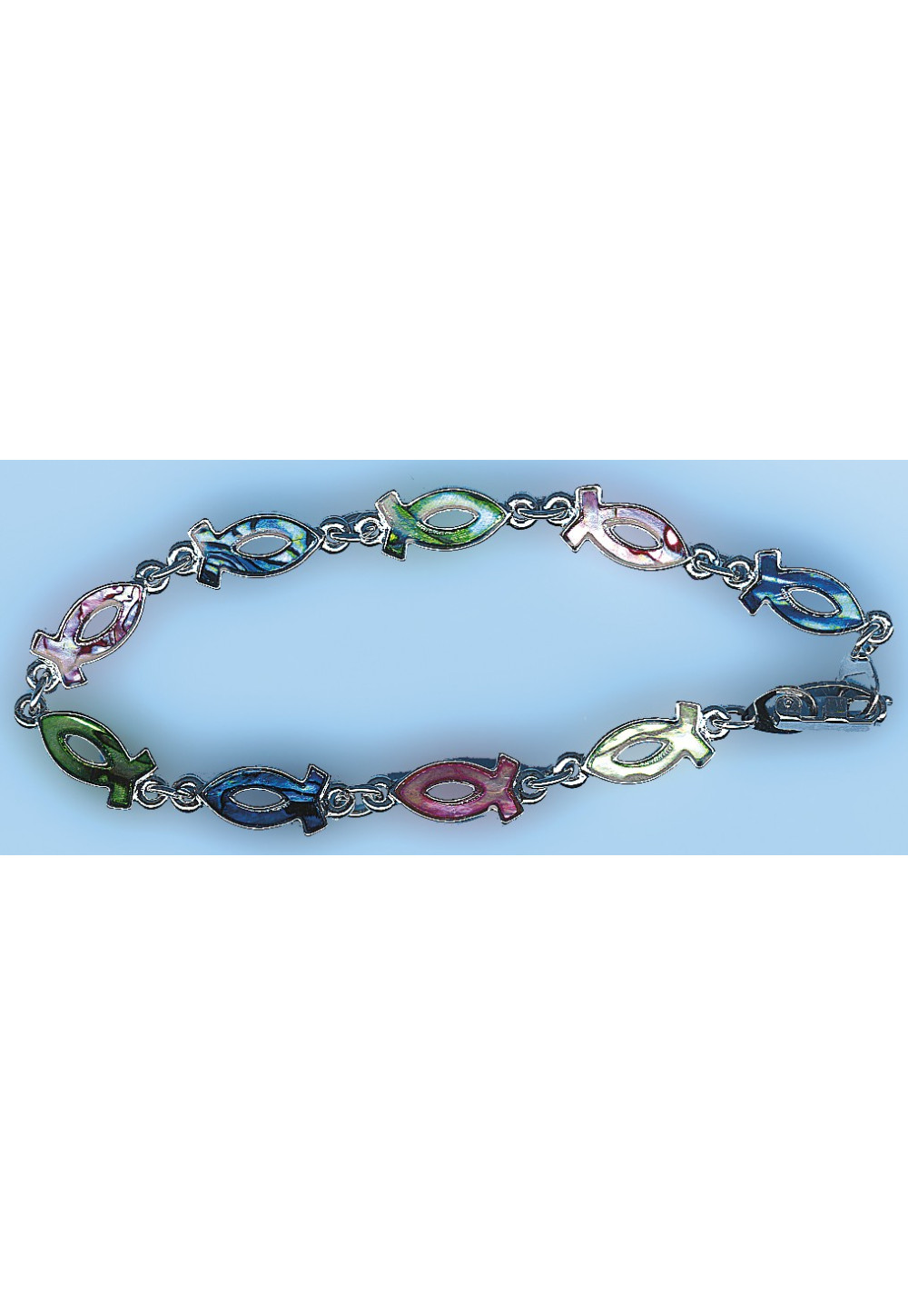 BRACELET POISSONS ICHTUS COULEUR 