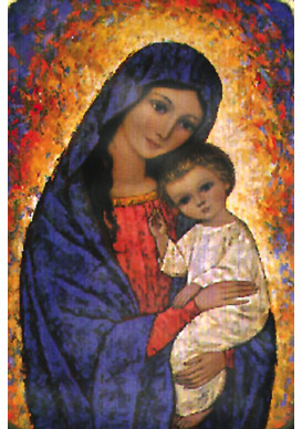 ICONE VIERGE MARIE ET SON ENFANT