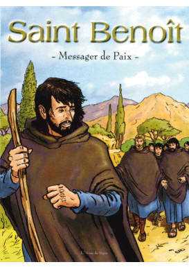 SAINT BENOIT MESSAGER DE PAIX - Bande dessinée couleurs