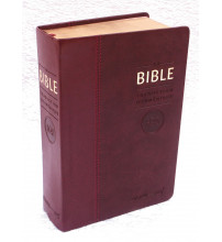 BIBLE TOB SIMILI CUIR tranche or