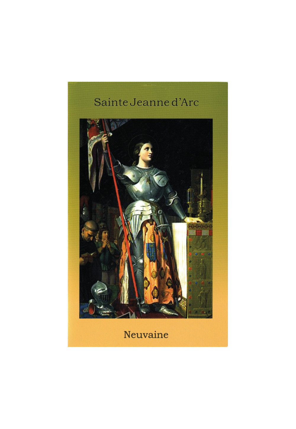 NEUVAINE A SAINTE JEANNE D'ARC