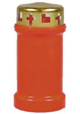 VEILLEUSE ROUGE AVEC COUVERCLE