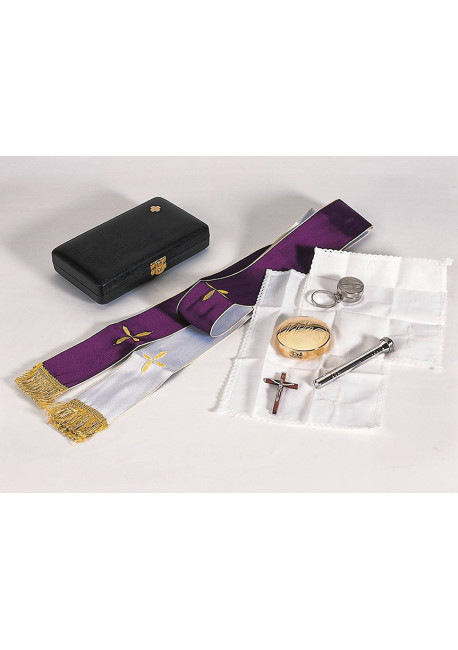 MINI NÉCESSAIRE POUR PRÊTRE MESSE / SACREMENT DES MALADES