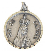 Médaille Notre-Dame de Fatima Buste