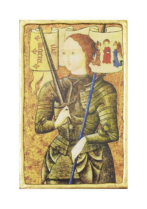 Tableau-Icône "Jeanne d'Arc"