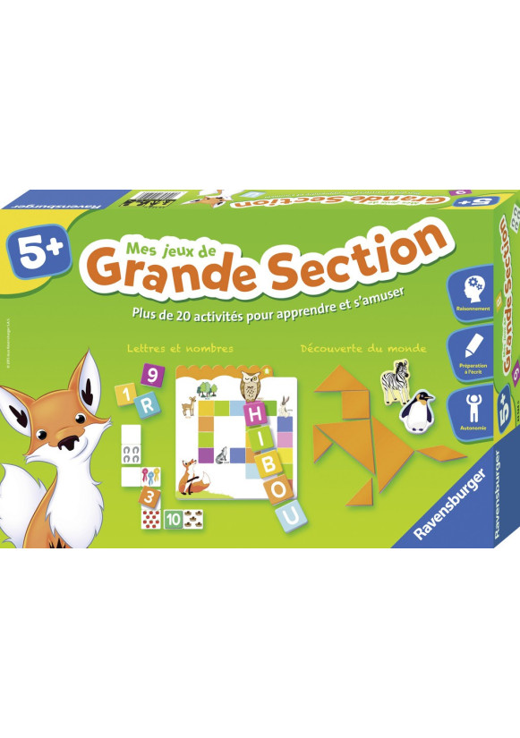 MES JEUX DE GRANDE SECTION