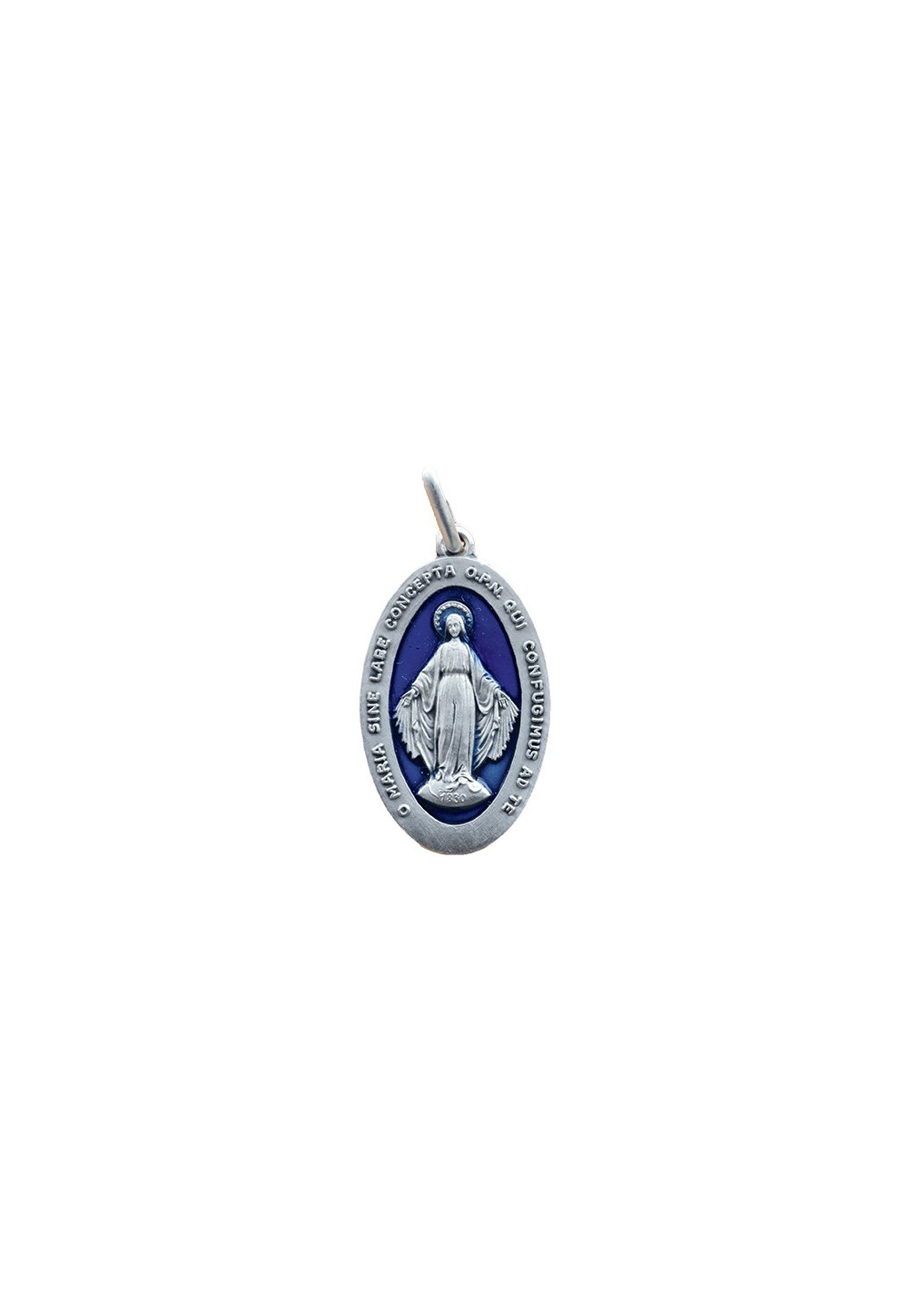 MEDAIL MIRACULEUSE émaillée argent