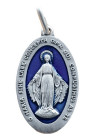 MEDAIL MIRACULEUSE émaillée argent
