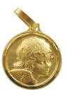 MEDAIL ANGELOT PLAQUE OR