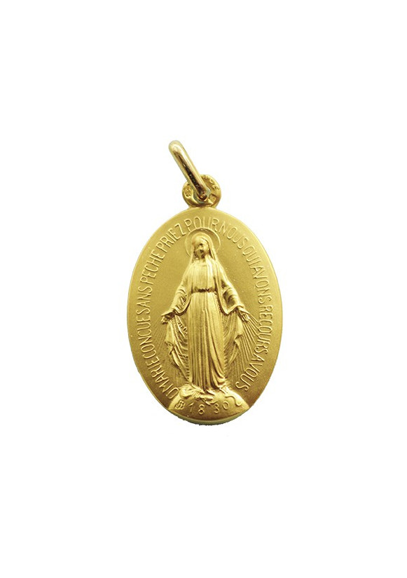 MEDAILLE MIRACULEUSE TRADITIONNELLE OR