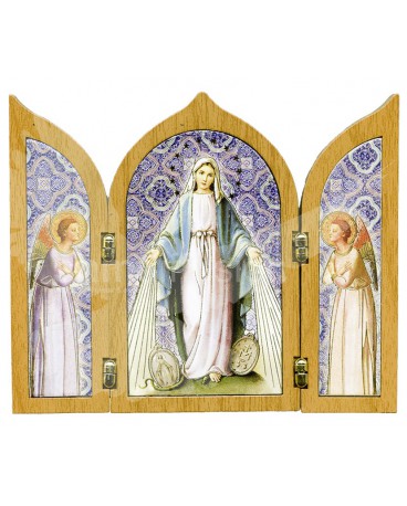 Triptyque Vierge Miraculeuse