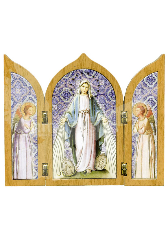 Triptyque Vierge Miraculeuse