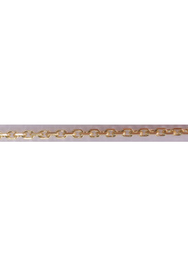 CHAINE OR - Maille Forçat - 5,40 g - l. 50 cm - maille 50