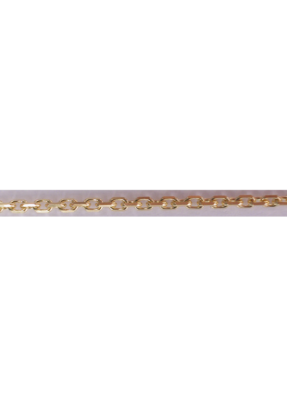 CHAINE OR - Maille Forçat - 5,40 g - l. 50 cm - maille 50