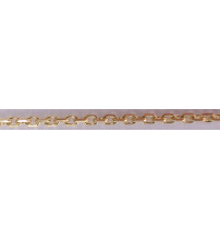 CHAINE OR - Maille Forçat - 7,45 g - l. 50 cm - maille 60