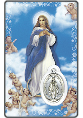 CARTE MEDAIL PLASTIQUE SALVE REGINA