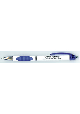 STYLO inscription "Dieu t'aime comme tu es"