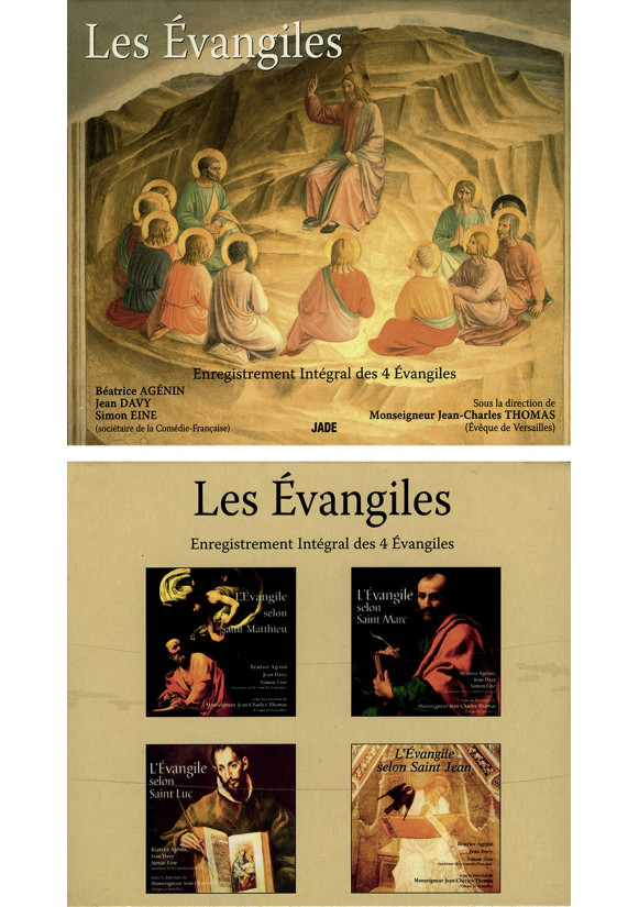 EVANGILES (LES) Coffret 9 CD audio des 4 Evangiles Trad Jérusalem