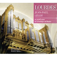 LOURDES Jean-Paul Lécot au grand orgue de la basilique du Rosaire