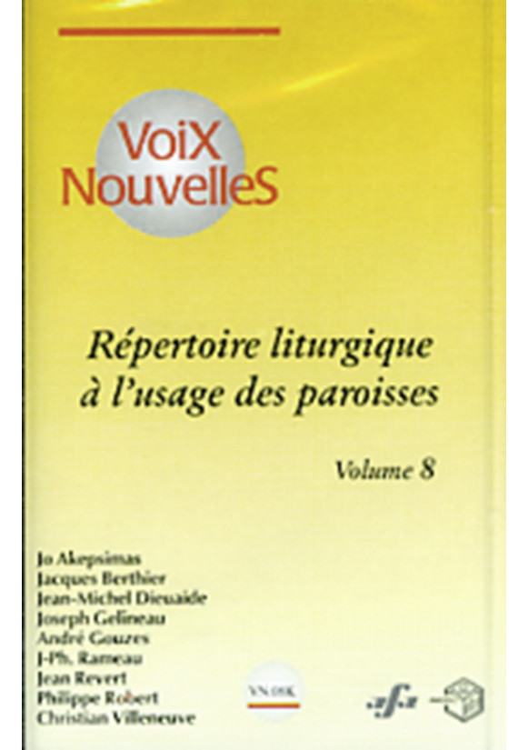 REPERTOIRE LITURGIQUE DES PAROISSES 8