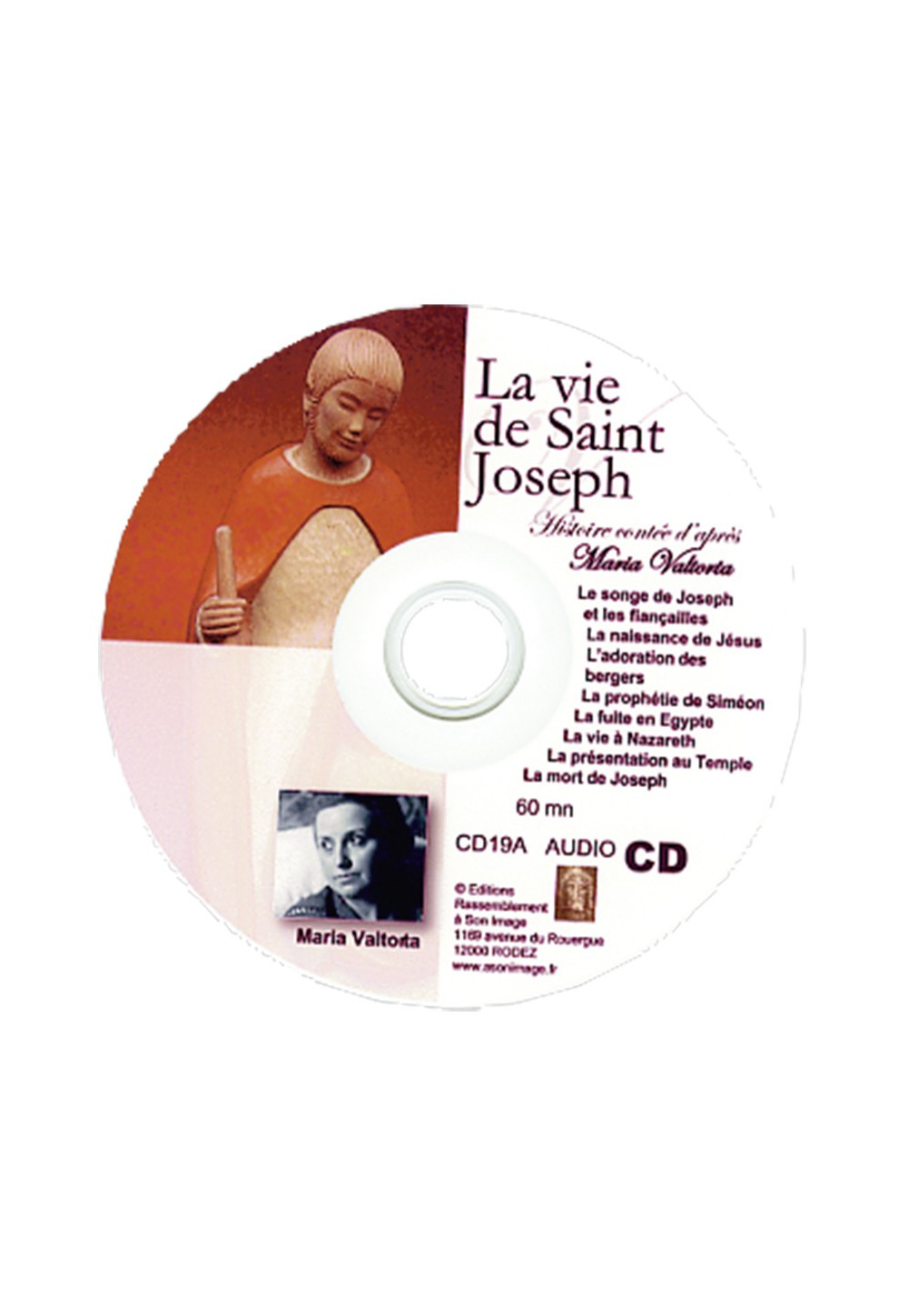 VIE DE ST JOSEPH D'APRES MARIA VALTORTA CD
