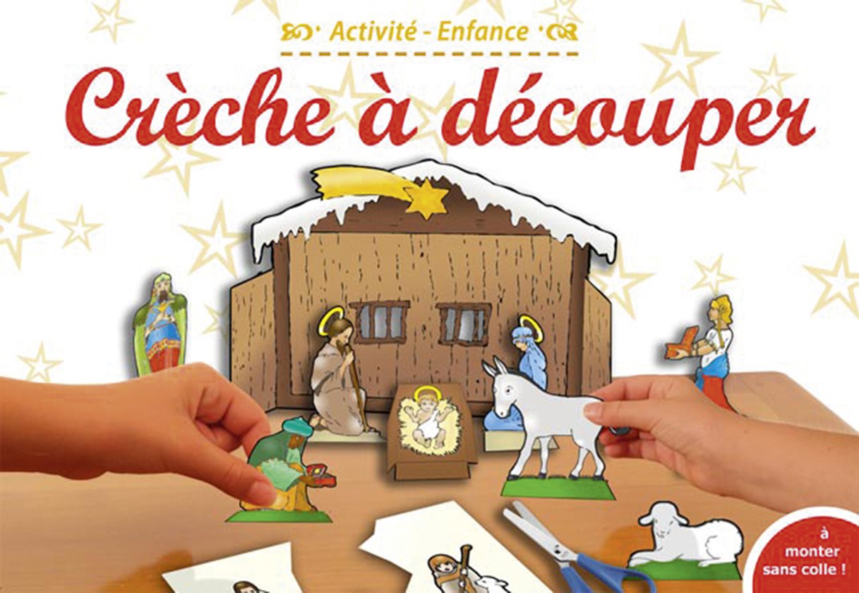 Découper Personnage Creche De Noel A Imprimer CRÈCHE À DÉCOUPER - EDITIONS RESIAC