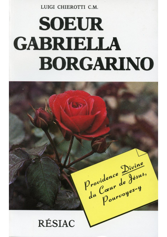 SŒUR GABRIELLA BORGARINO