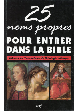 25 NOMS PROPRES POUR ENTRER DANS LA BIBLE