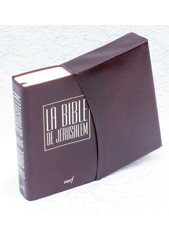 BIBLE DE JERUSALEM FT POCHE 9 X 13,5 CM VINYL 