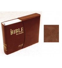 BIBLE DES PEUPLES POCHE couverture vinyle avec notes et étui